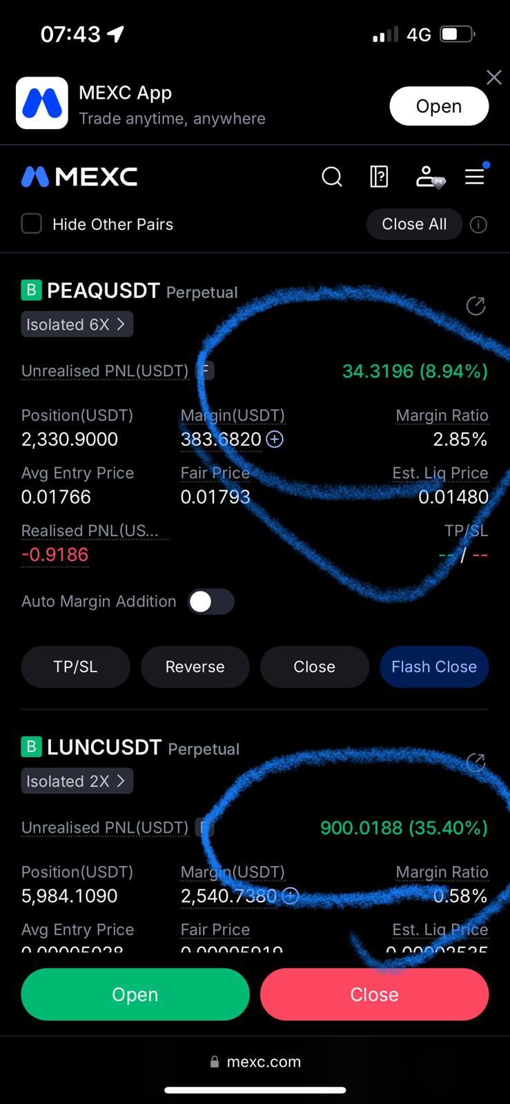 LUNC +35%