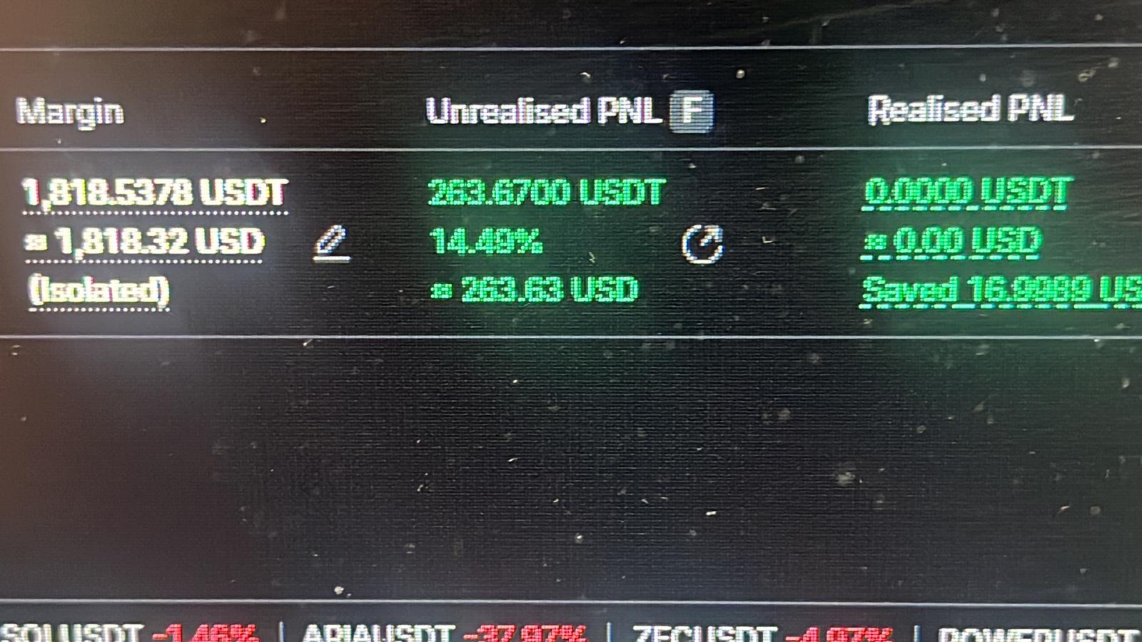 PNL panel +$263
